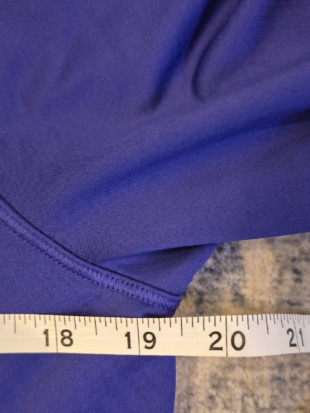 EUC Athleta Whistler Noble Blue Half-Zip M - Picture 4 of 8